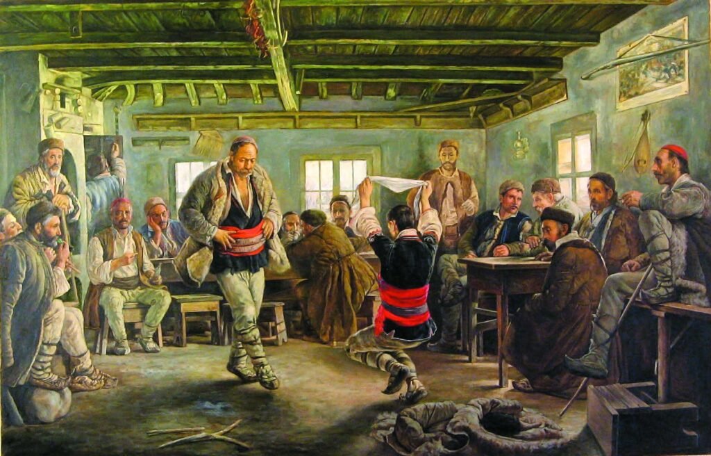 Премиум диамантен гоблен Ръченица - 90x60cm
