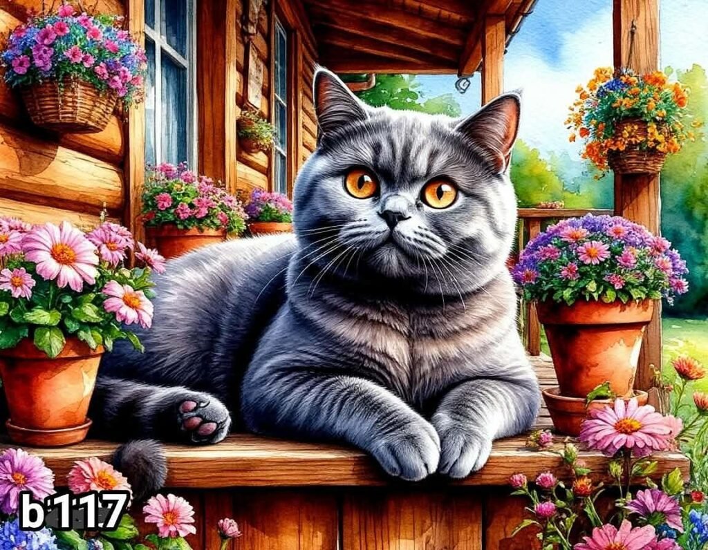 Диамантен Гоблен B117 - 30x40cm